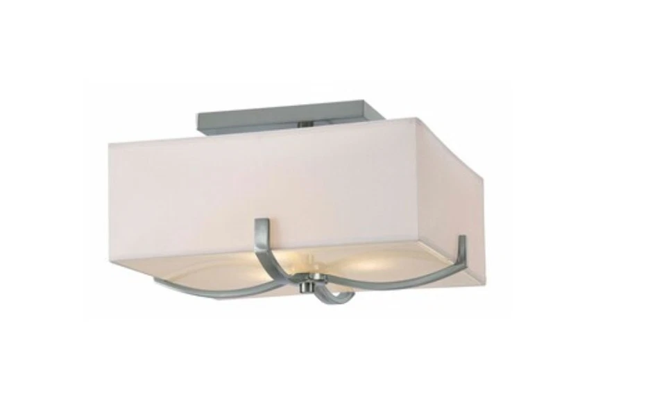 Canarm Palmer Brushed Nickel Three-light Flush Mount - IFM422A14BN