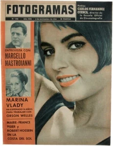 MARIE-FRANCE PISIER Cousin 1964 FOTOGRAMAS Hollywood Celebrity Spanish Magazine - Bild 1 von 1