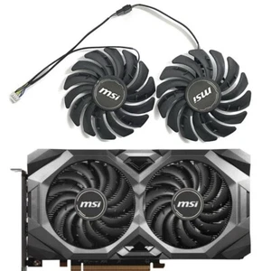 87mm MSI Radeon RX 5600 XT RX 5700 XT MECH OC Graphics Card Fan Replacement TD76 - Picture 1 of 5