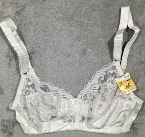 Vintage NOS Pin Up Fruit of the Loom Women's Lace Spandex Wirefree Bra 34C - Picture 1 of 5