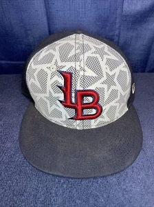 LOUISVILLE BATS MILB NEW ERA 59FIFTY PRE OWNED BASEBALL CAP HAT FITTED SIZE 7 - Picture 1 of 13