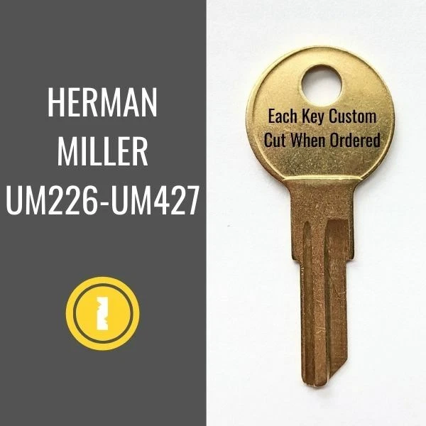 Replacement Herman Miller Furniture Key UM255 - Buy 1 Get 1 50% Off