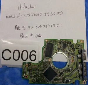 Controlador de disco duro PCB Hitachi 120 GB HTS541612J9SA00 0A52026 - Imagen 1 de 2