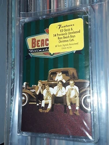 BEACH BOYS ULTIMATE CHRISTMAS CASSETTE 14 UNRELEASED SONGS HYPE STICKER SEALED - Picture 1 of 4