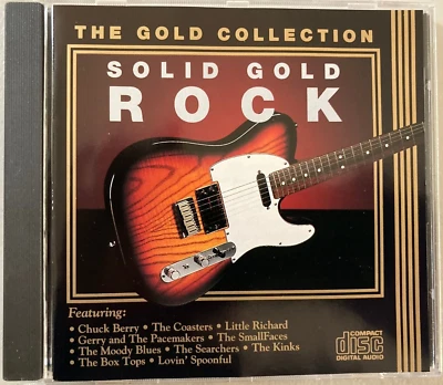 SOLID GOLD ROCK: The Gold Collection - Various CD 1992 Castle 1123 - Image 1 of 2