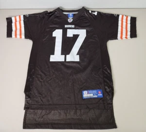 NFL On Field Reebok Jersey Youth Large Cleveland Browns Braylon Edwards #17 - Picture 1 of 12