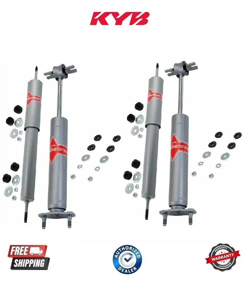 Kit de amortiguadores delanteros y traseros de alta resistencia KYB para Ford Mustang 1964-1970 Foto 1 de 1