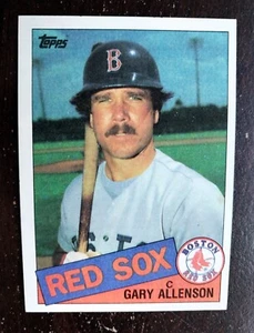 1985 Topps #259 Gary Allenson Catcher Boston Red Sox FREE shipping - Picture 1 of 1