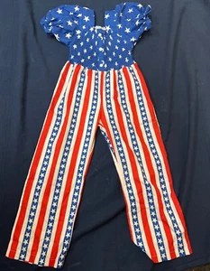 NEW American Flag Size 6/7 Youth Girl Jumper - Picture 1 of 5
