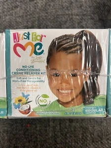 Just For Me No-Lye Conditioning Creme Relaxer Kit. New - Picture 1 of 1
