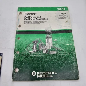 Catálogo de piezas Carter Fuel PUmps 1990 3879 - Imagen 1 de 4