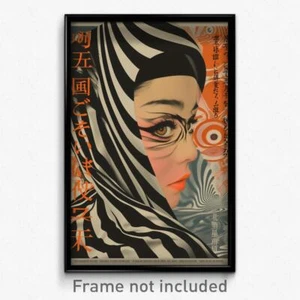 Chinese Movie Poster - Woman Feeling Grinning, Imaginative Brown Capelet (Print) - Bild 1 von 1