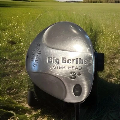 Callaway Big Bertha Steelhead Plus 3+ Fairway Wood RH Graphite Stiff Flex Used - Image 1 of 4