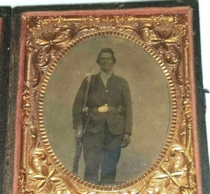 Tintype SOLDADO puede ser GUERRA CIVIL - Imagen 1 de 5