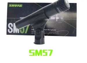 Profesjonalny kardioidalny dynamiczny metalowy mikrofon przewodowy Shure SM57 do sceny / wokalu / - Zdjęcie 1 z 2