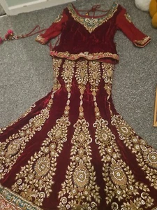 indian wedding bridal lengha - Picture 1 of 16