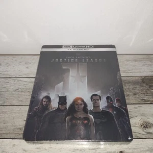 Zack Snyder's Justice League : Edition Steelbook Personnages 4K - NEUF - Foto 1 di 2
