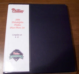 2006 PHILADELPHIA PHILLIES PHAN PHOTO FULL SET OF 28 8X10 PICTURES 81/6300 MINT - Picture 1 of 11