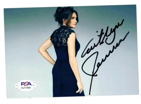 PSA DNA CAITLYN BRUCE JENNER Auto Signed Autographed 4x6 Color Photo KARDASHIAN Cover