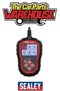 Sealey VS8812 Fault Code Reader Engine Diagnostic Scanner Reset Tool OBD EOBD - Picture 1 of 5