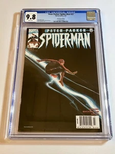 2001 PETER PARKER SPIDER-MAN #27 KAARE ANDREWS RARE NEWSSTAND VARIANT CGC 9.8 WP - Picture 1 of 7
