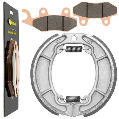 Pastillas de freno delanteras y zapatas de freno traseras para Honda CMX250C CMX250X Rebel 2005-2016 Foto 1 de 4