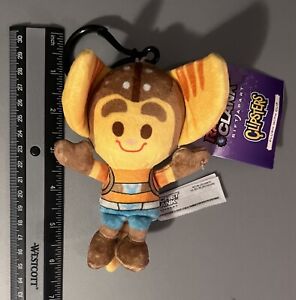 RATCHET & CLANK Rift Apart Plush Clipsters Backpack Clip Jinx Toys SONY Official