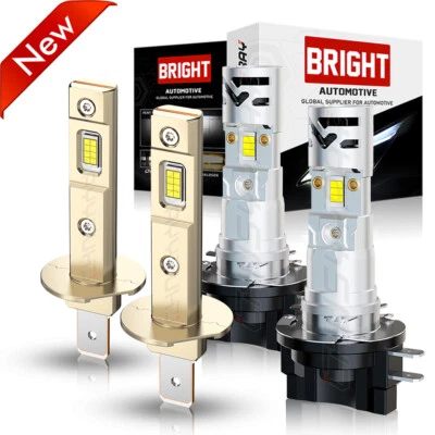 For Kia Forte5 2011 2012 2013 4x Combo LED Headlight High/Low beam Bulbs H1+H11B - Image 1 of 4