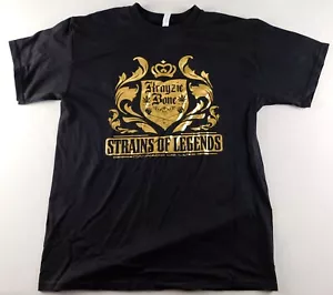 Camiseta promocional 420 vapor cannabis hierba talla mediana M hueso Krazie - Imagen 1 de 5