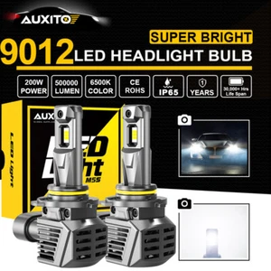 AUXITO 9012 LED Headlight Bulb High Low Beam Conversion Kit 50000LM 6500K White - Bild 1 von 12