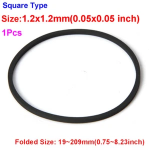 1.2mm Universal Rubber Square Type Drive Belt Tape for Cassette Video Recorder - Picture 1 of 7