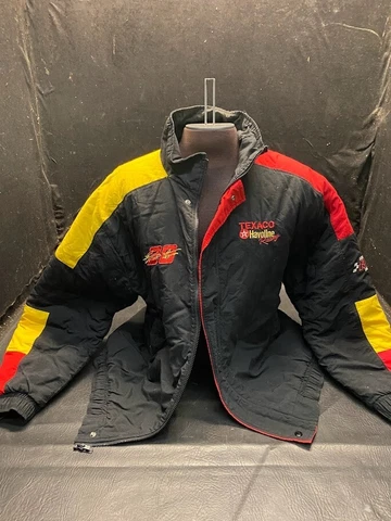 Vintage Ernie Irvan #28 JebCo Sportswear Texaco Havoline Racing Thick Jacket Cover
