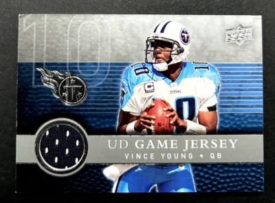 2008 Upper Deck - Vince Young #UDGJ-VY Tennessee Titans - Patch - Image 1 of 2