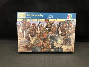 Italeri British Infantry World War II - 1:72 Scale Plastic Model Kit 6056 - Picture 1 of 7