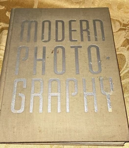 Moderne Fotografie 1935-6 - Vintage Hardcover - 95 Fotoplatten - A.Adams - Bild 1 von 12
