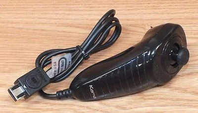 Genuine Nyko (87105-A50) Black Wired Nun Chuck Controller For Nintendo Wii - Image 1 of 4