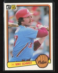 1983 Donruss #168 Mike Schmidt Philadelphia Phillies Near Mint or Better - Picture 1 of 2