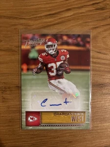 charcandrick west 2016 panini prestige auto #21 Veteran Signatures - Picture 1 of 2