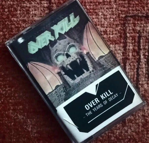 OVERKILL - The Years Of Decay - rare cassette from Poland - Image 1 of 3