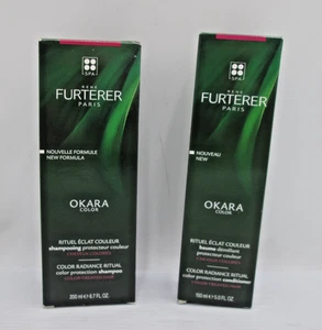 Rene Furterer Okara Farbtoning Shampoo 6,7 Oz. Conditioner 5 Oz. Duo - Bild 1 von 4