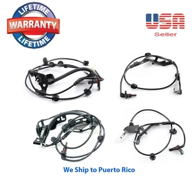 4 ABS Wheel Speed sensor Front Rear 4 side Fit Toyota Hilux Viii Pickup 15-22 - Image 1 of 4