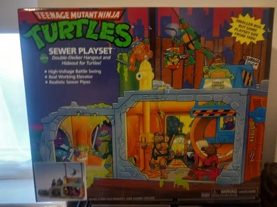 Teenage Mutant Ninja Turtles Sewer Set New Playmates Reissue - Image 1 of 4