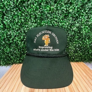 Rare Vintage Otto Improving Whats Under The Hide Adult Trucker Hat Cap - Picture 1 of 8