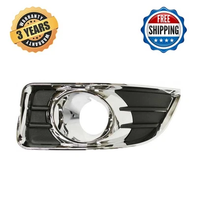 Borde de luz antiniebla negro cromo lado del conductor delantero para Chevrolet Malibu 2006-2008 Foto 1 de 4