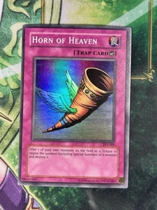 Yugioh TP3 Horn Of Heaven Super Rare Tournament Pack 3 NM/LP - Picture 1 of 2