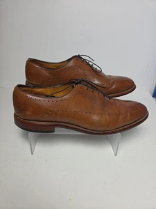 Allen Edmonds Fairfax Leder Brogue Oxford Spitze elegante Schuhe - 11,5 B braun - Bild 1 von 8
