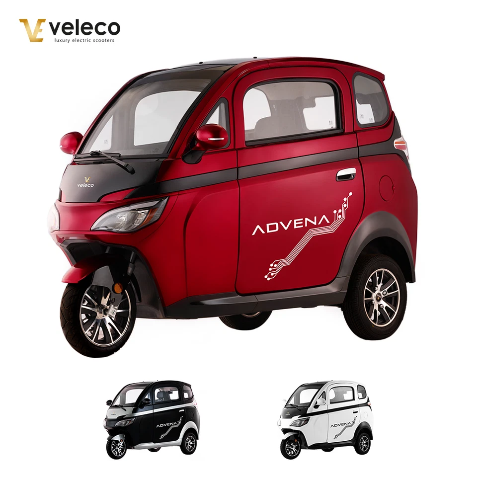 VELECO ADVENA Elektro Kabinenmoped Kabinenroller 45km/h  - Bild 1 von 1