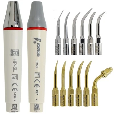 Woodpecker Dental Ultrasonic Piezo Scaler Handpiece Tips HW-5L EMS PIEZON LED G1 - Image 1 of 4