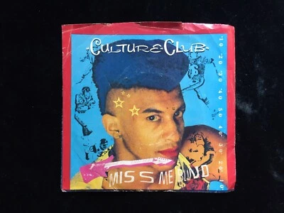 Vintage 1984 Culture Club Miss Me Blind Colour By Numbers 45 Rpm With Sleeve - Image 1 of 4