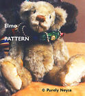 Mohair or Plush  "Elmo"  a Bear PATTERN by Neysa A. Phillippi of Purely Neysa